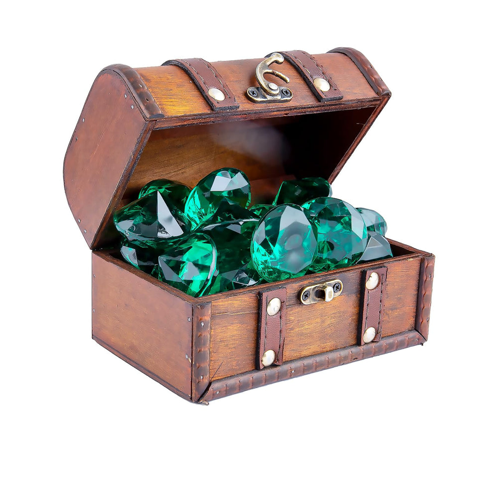 Niceup multi-purpose emerald gems suitable for pool toys, crafts, and displays.