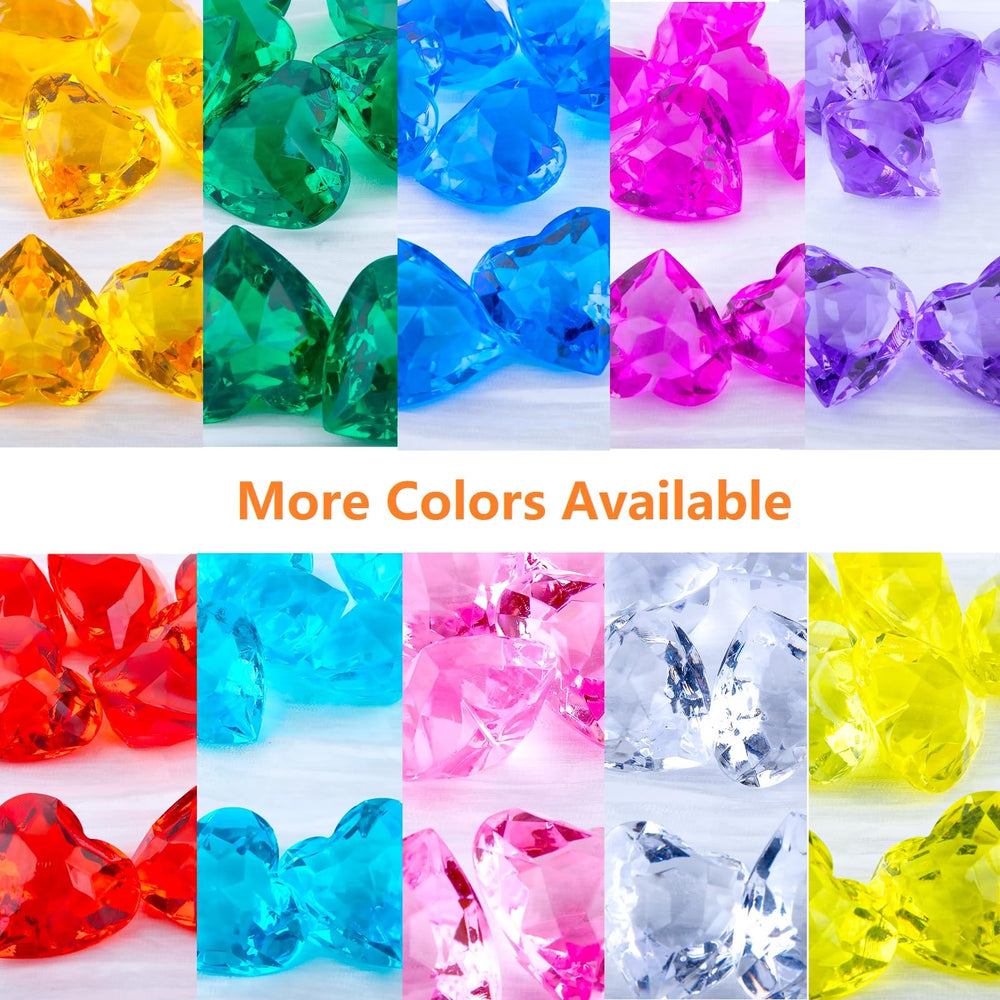Niceup treasure hunt decor gems for pirate or princess party setups.