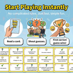 Niche Nation Games Family Guess Fest cards and prompts spark conversation.