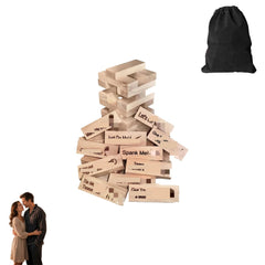 Nichety 48-pcs tower games set for a cozy couples date night.