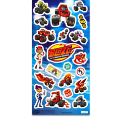 Blaze and the Monster Machines sticker sheet – characters ready for prizes and goody bags