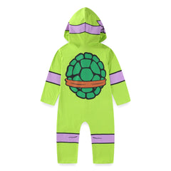 Nickelodeon Donatello hood detail adds authentic ninja vibe for pretend missions.