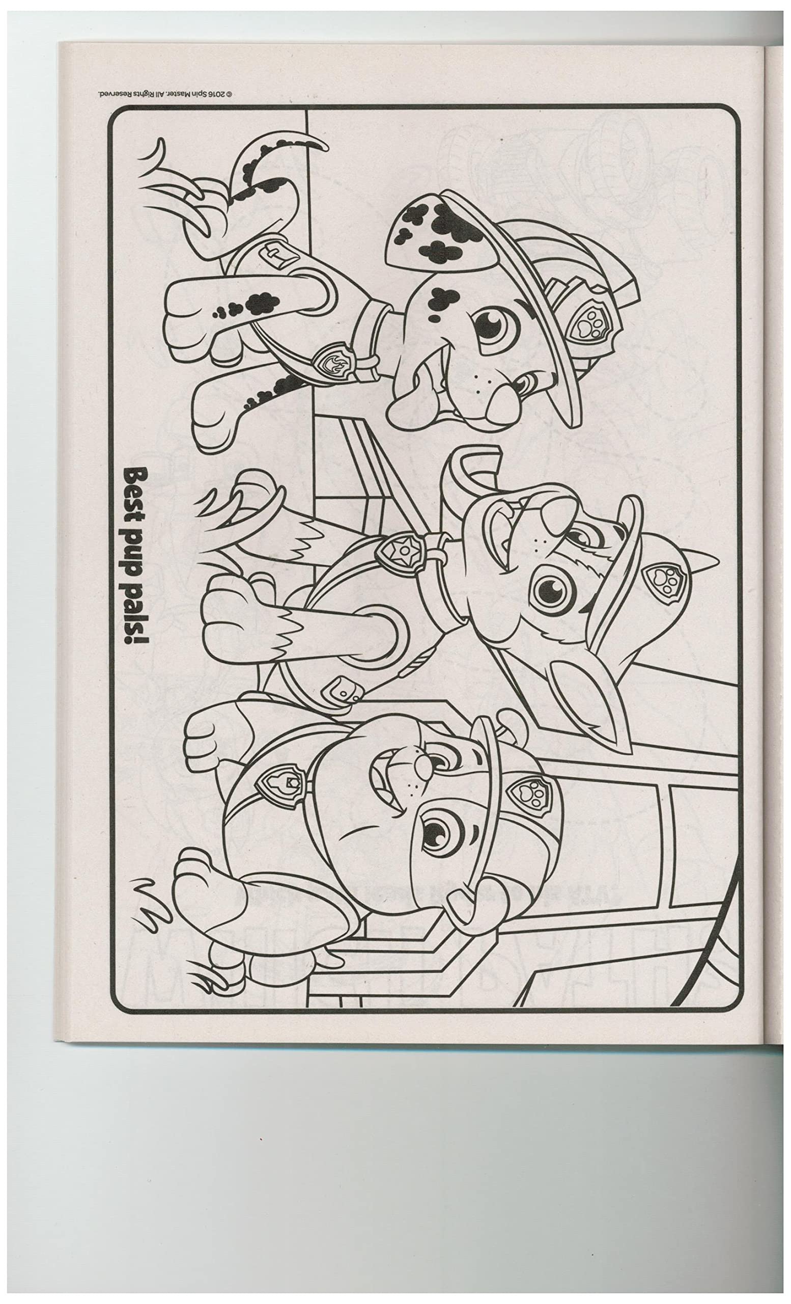 Nickelodeon Paw Patrol activity pages and scenes for learning through play