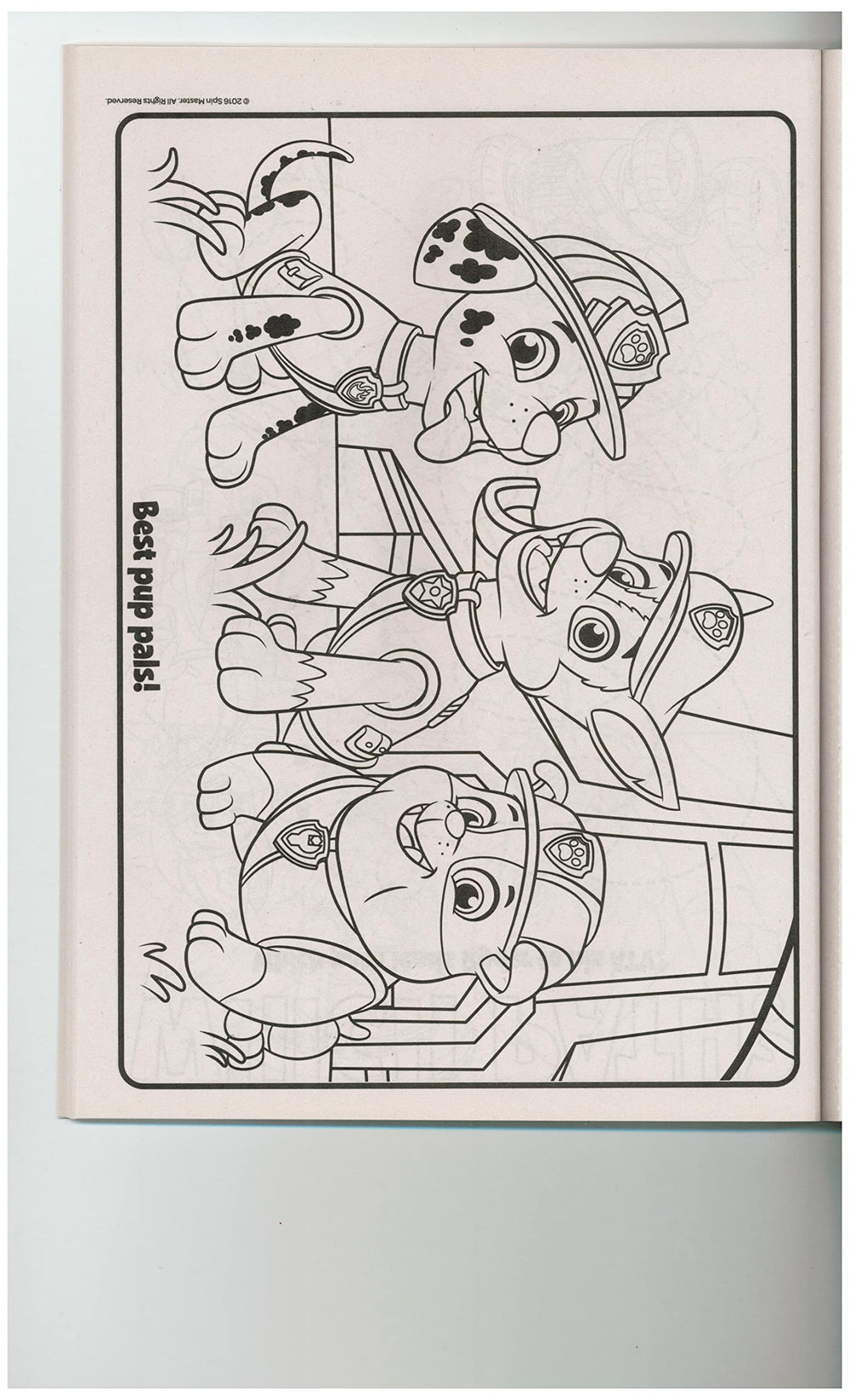 Nickelodeon Paw Patrol activity pages and scenes for learning through play