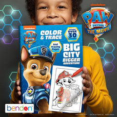 Nickelodeon PAW Patrol book suitable for ages 3+ and beginner artists.