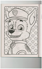 Nickelodeon Paw Patrol Chase page for color and creativity
