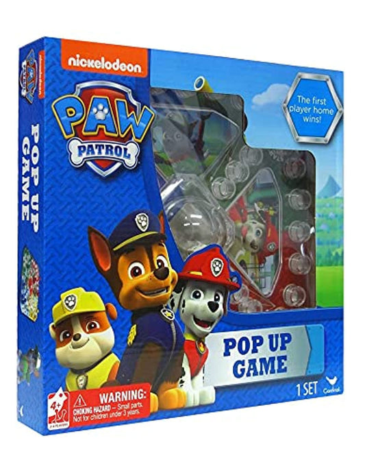 Nickelodeon Paw Patrol Pop Up Game board for family play