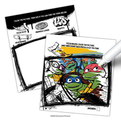 Nickelodeon TMNT Imagine Ink marker reveals colors while staying clean on most surfaces.