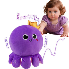 Nicknack octopus cover image highlights soft plush for safe tummy time play.