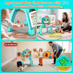 Nicmore dinosaur 4in1-design keeps kids entertained with varied activities.