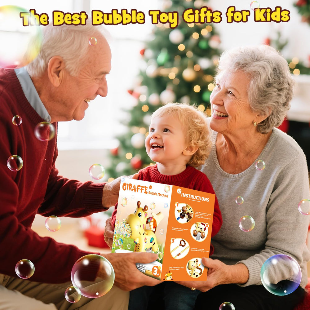 Nicmore two 90ml bottles ensure extended bubble fun without constant refills.