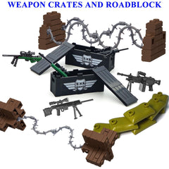 Nicolababe Weapon Pack accessories include varied pieces for complete mini-fig builds