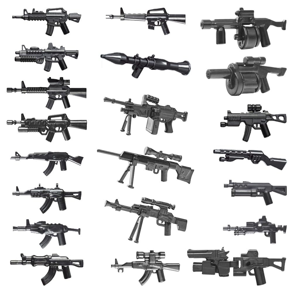 Nicolababe Weapon Pack pistol as a compact accessory for tactical minifigures