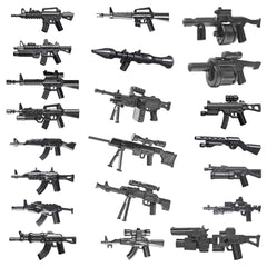 Nicolababe Weapon Pack pistol as a compact accessory for tactical minifigures