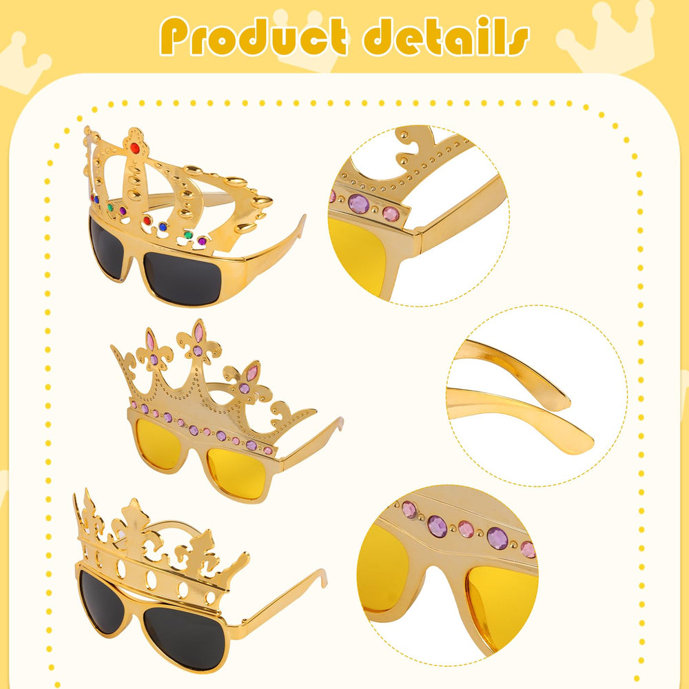 NICOWARM birthday party royal accessories for themed celebrations