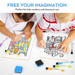 Nicpro included erasers for fast cleanup between lessons