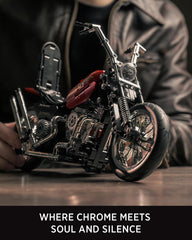 Nifeliz chrome parts catch light, bringing vintage shine to your collection.