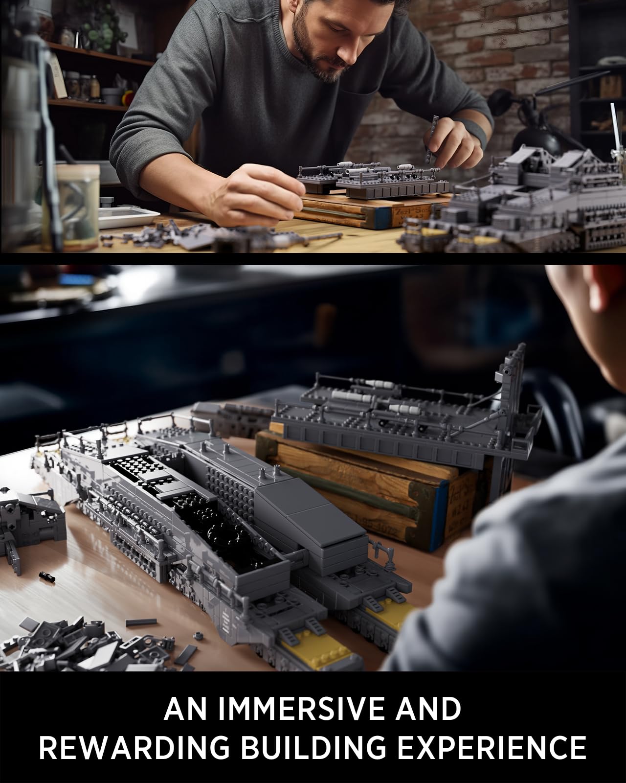 Nifeliz Dora adjustable-aiming-angle adds interactive realism during build-and-display.