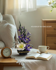 Nifeliz Gladiolus building set vertical design highlighting a bold desk display
