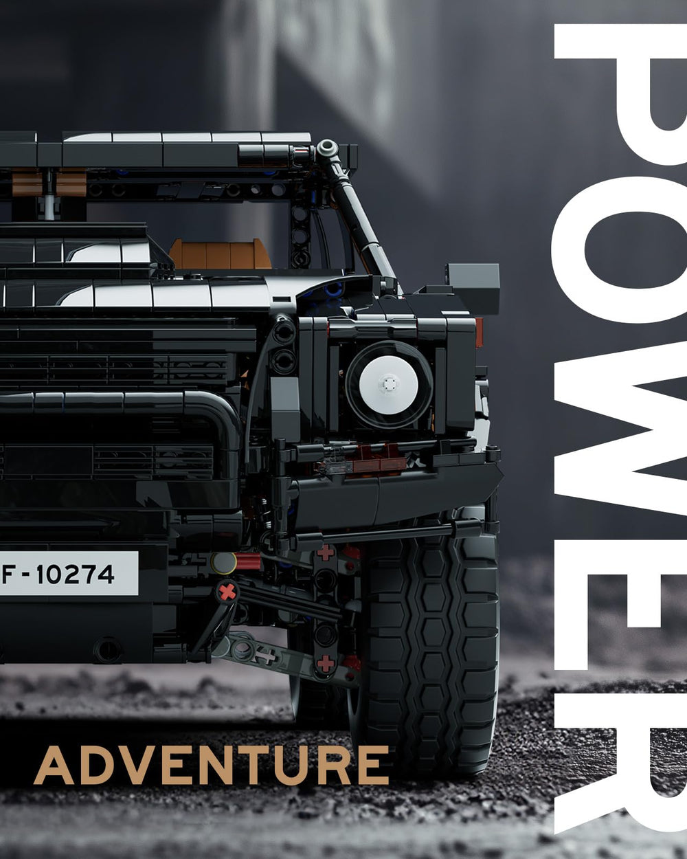 Nifeliz L002 differential locks close-up emphasizing four-wheel drive realism.