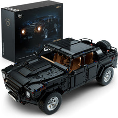 Nifeliz L002 off-road model chassis close-up for authentic build experience and display.