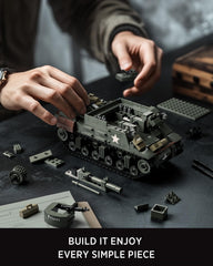 Nifeliz M7 Priest tank model featuring shells and rear tools for authentic detailing