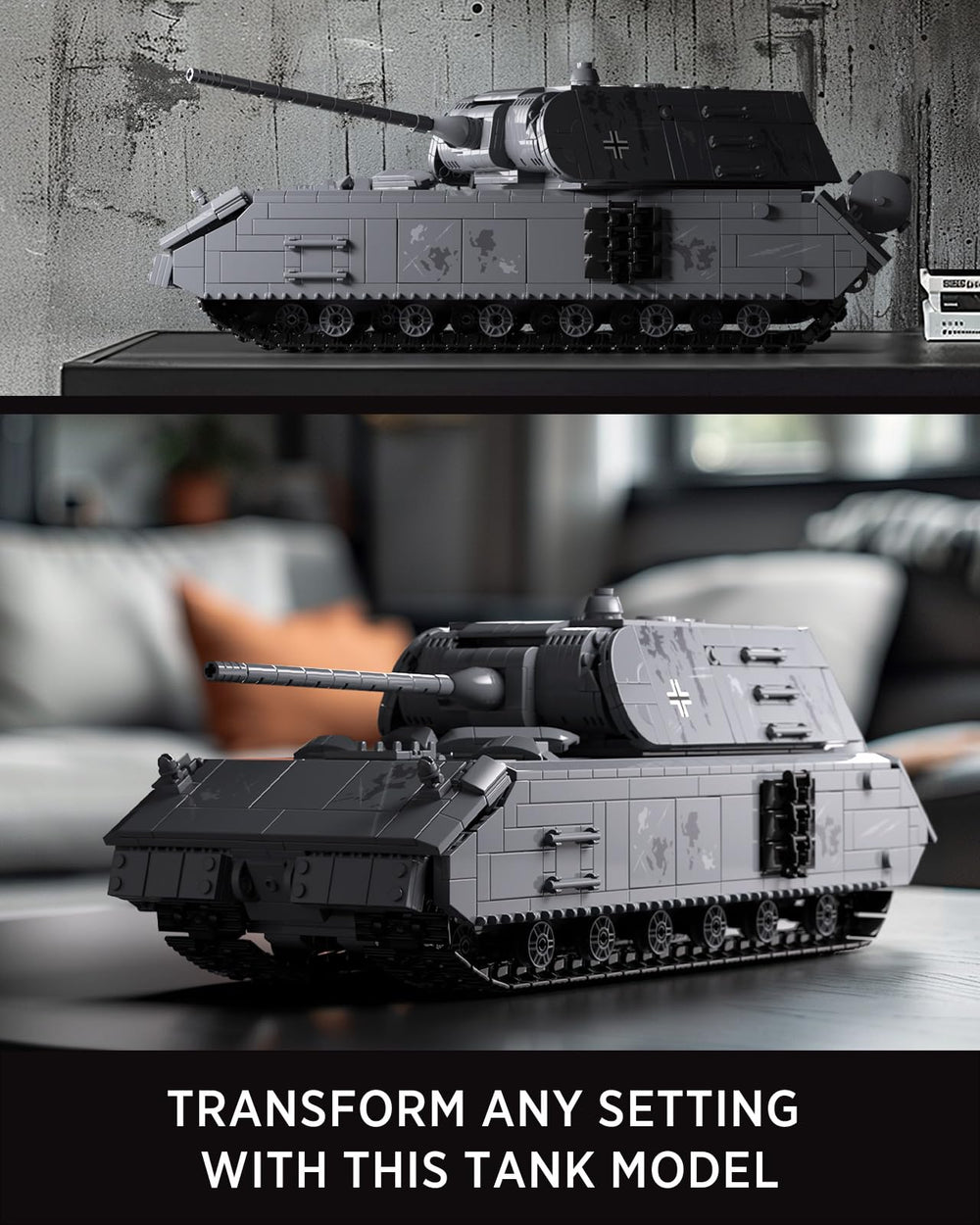 Nifeliz Maus Tank removable components enable hands-on customization.