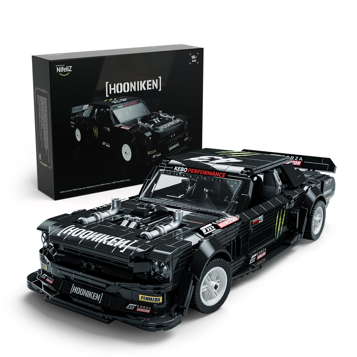 Nifeliz Mini HOONIKEN front view, ideal display centerpiece for car lovers