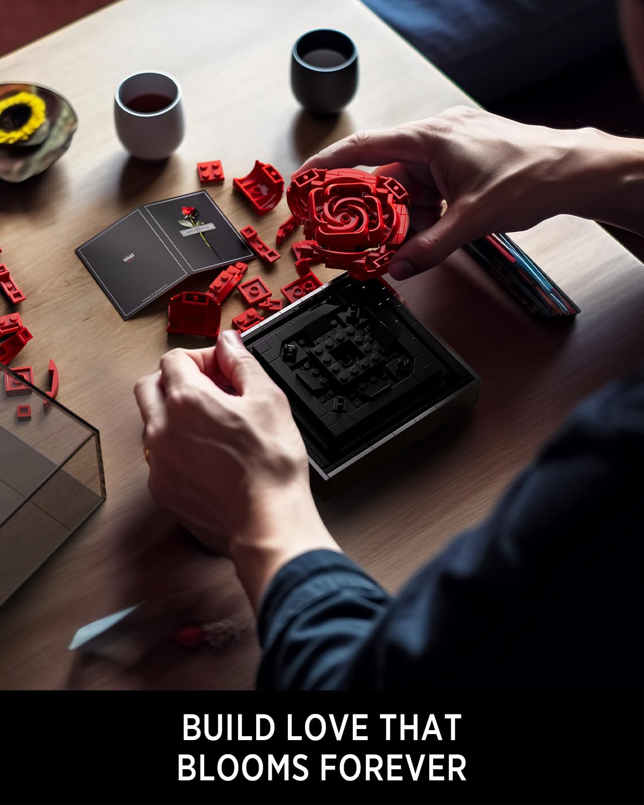 Nifeliz ROSEEVER includes acrylic cover and postcard for polished gifting