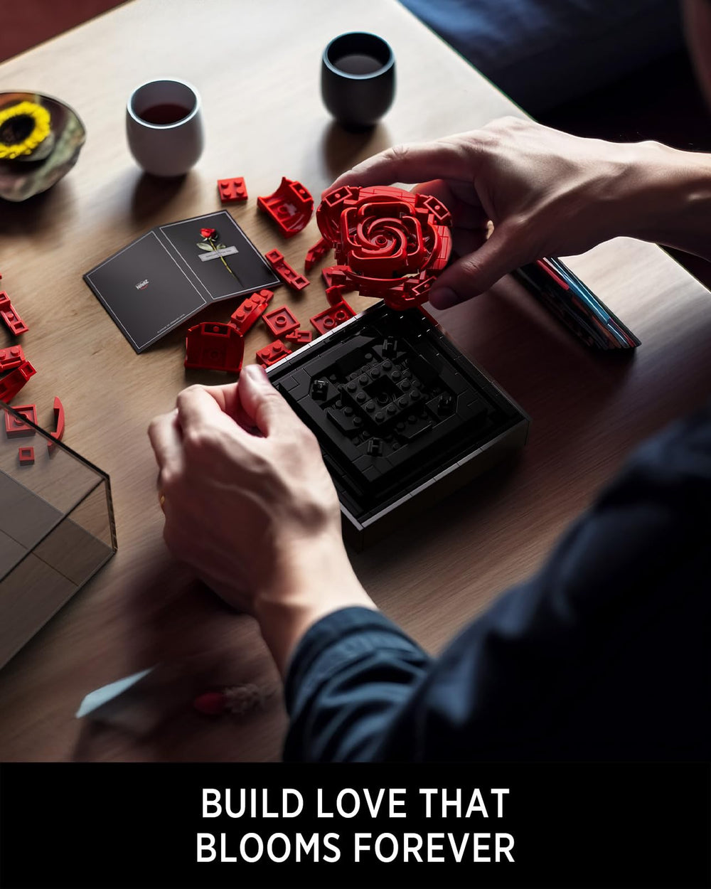 Nifeliz ROSEEVER includes acrylic cover and postcard for polished gifting