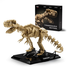 Nifeliz T. Rex Fossils Model front view showcases a dramatic desk display.