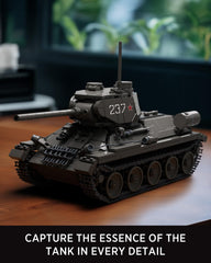 Nifeliz T34/85 Tank interior cockpit view offers authentic modeling experience.
