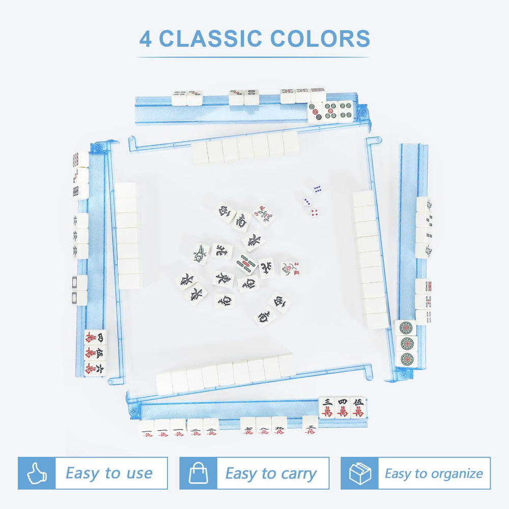 Niflirt 4-piece set makes a great gift for mahjong enthusiasts.