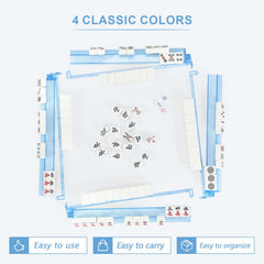 Niflirt 4-piece set makes a great gift for mahjong enthusiasts.