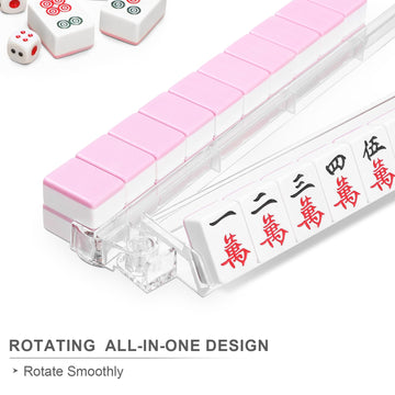 Niflirt clear acrylic tile holder enables smooth wall movement.