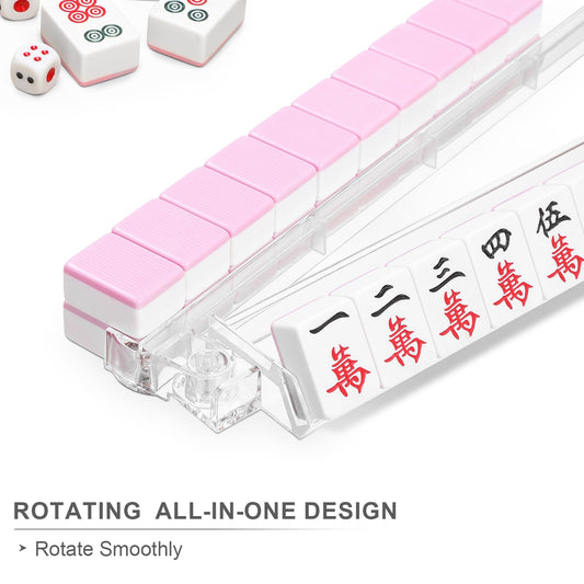 Niflirt clear acrylic tile holder enables smooth wall movement.
