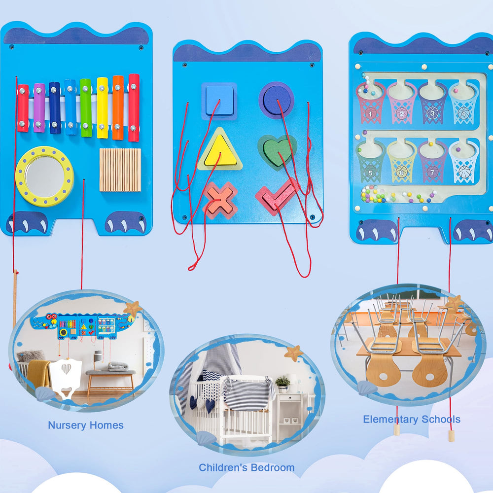 Nigwet Crocodile clock learning panel builds time concepts via interactive play