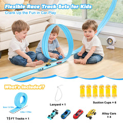 Nigwet flexible track for indoor outdoor use on smooth surfaces.
