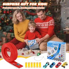 Nigwet family playdates with the flexible race track for shared fun