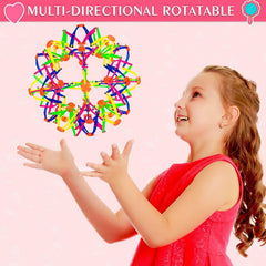NIHAKSOI colorful expansion ball showing vibrant hues for focus and color learning.