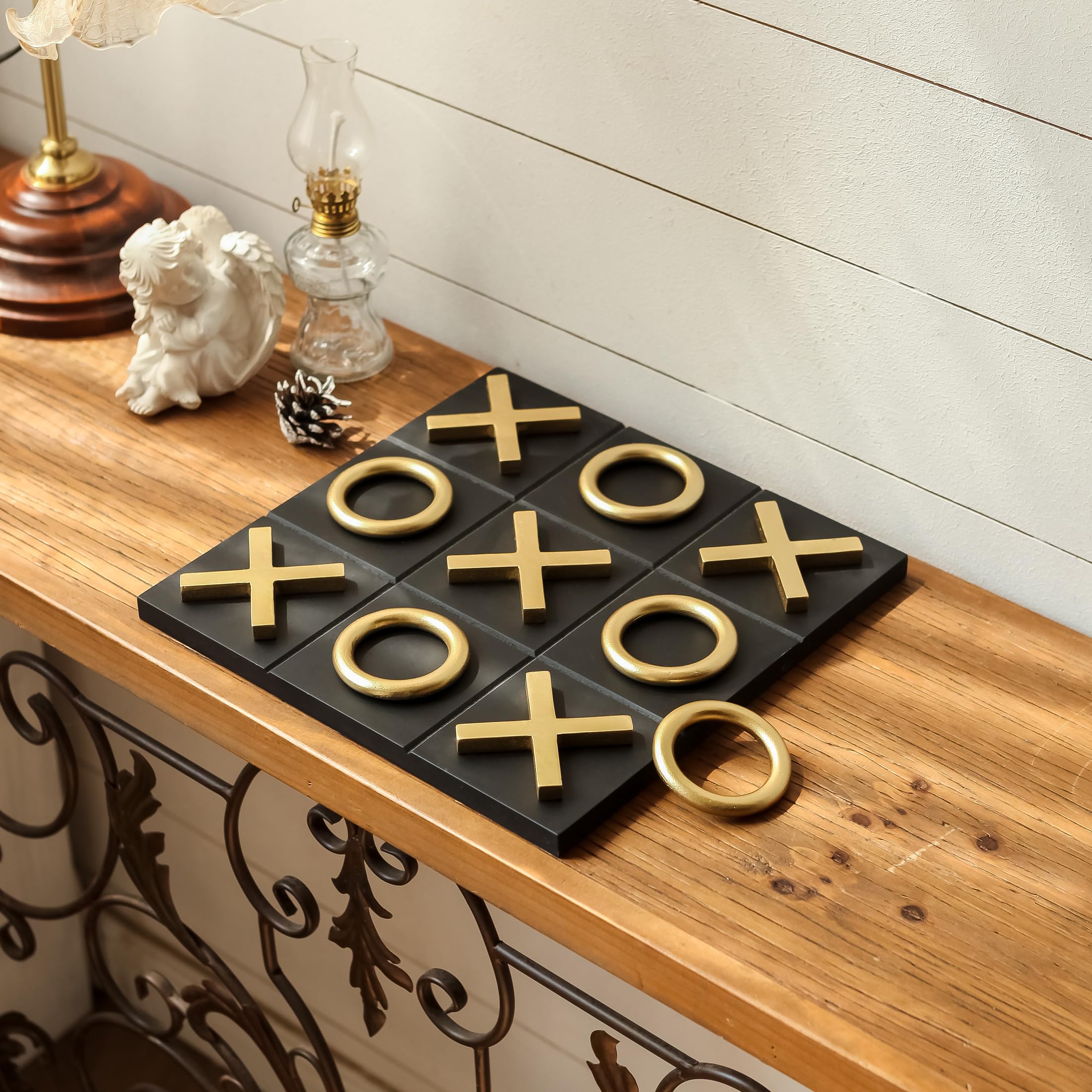 NIKKY HOME wooden and resin pieces close-up showing craftsmanship and tactile play.