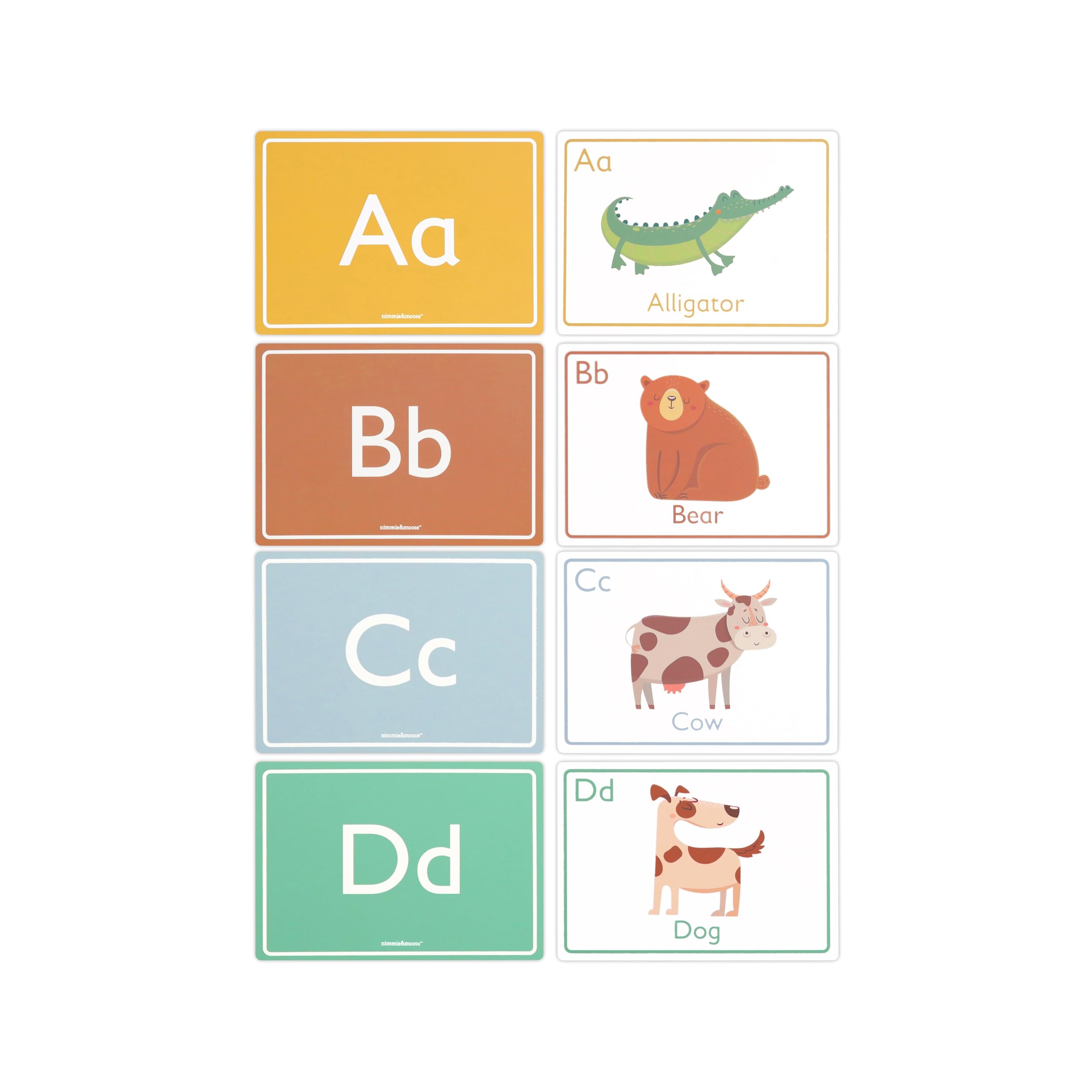 Nimmie & Moose Scandinavian-inspired design—calm visuals for focused learning.