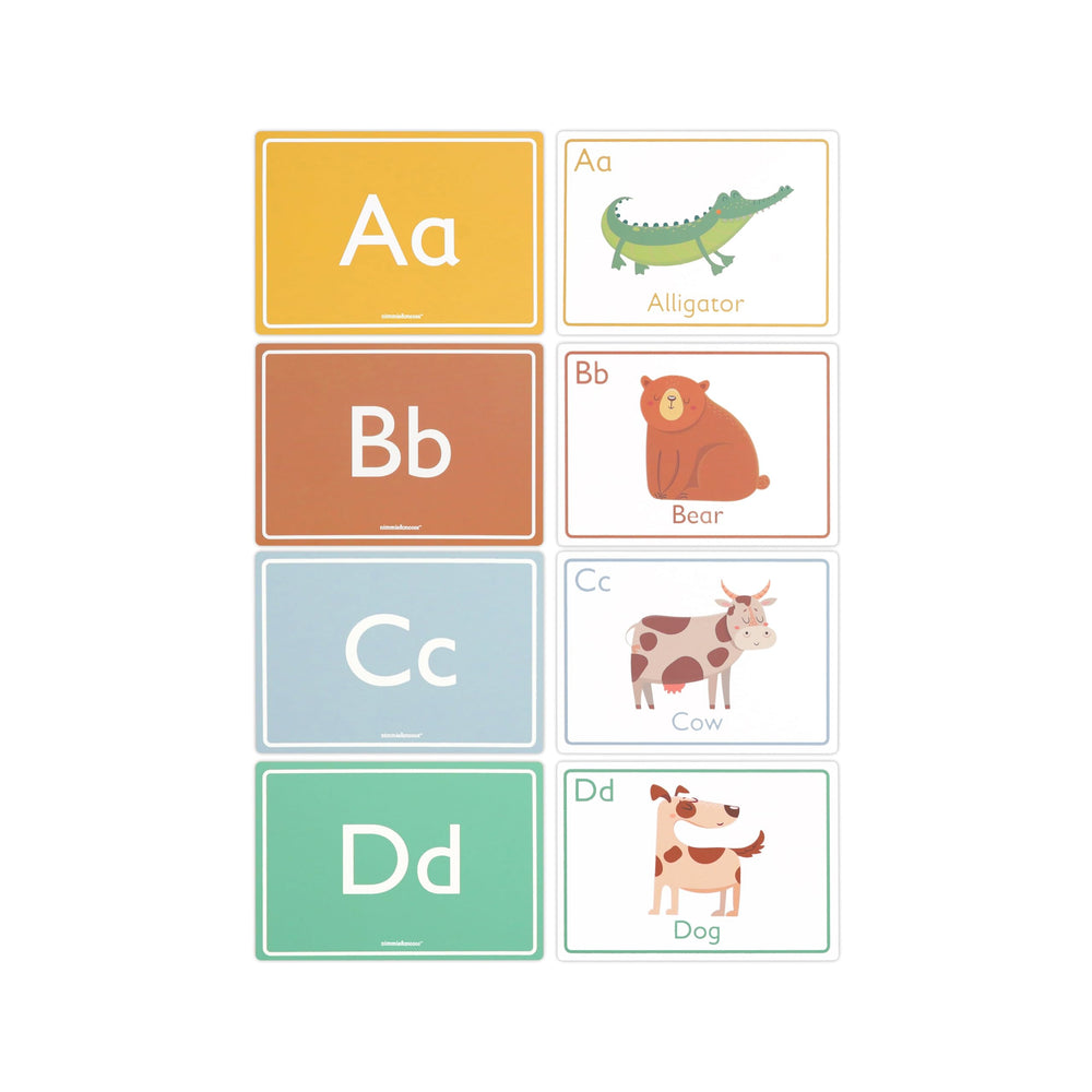 Nimmie & Moose Scandinavian-inspired design—calm visuals for focused learning.
