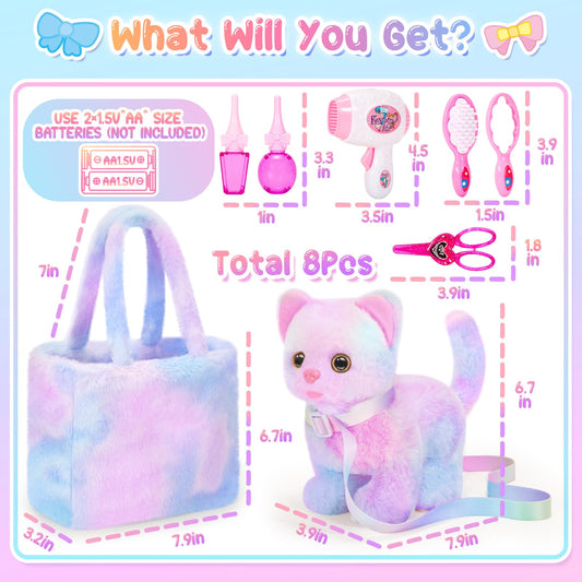 NINAOR plush toy tote bag with accessories for portable playtime and organized trips.