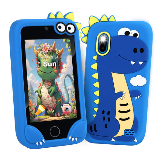 Nine Cube kids cell phone toy front view shows durable design for everyday learning
