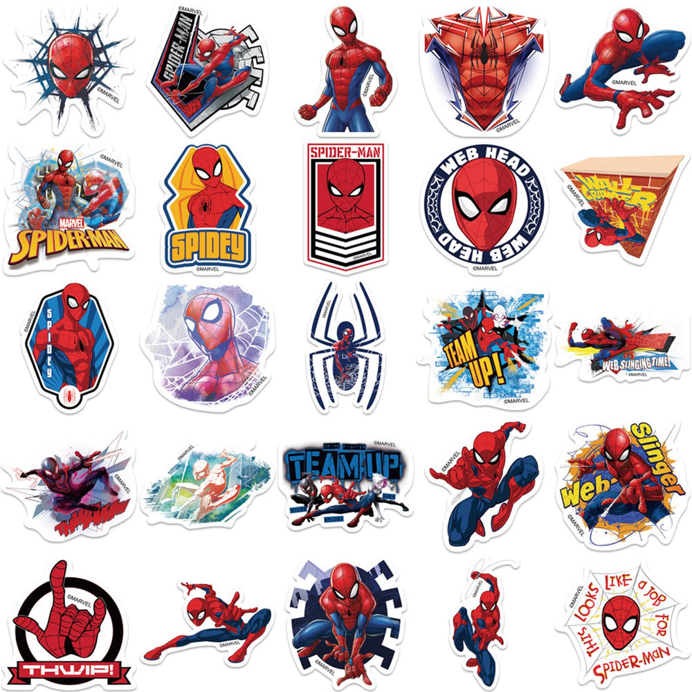 NineGirl Spider-Man stickers for cars and bumpers add playful style.