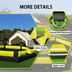 Ninghaov 17ft Gaga Ball Pit blower ensures steady operation