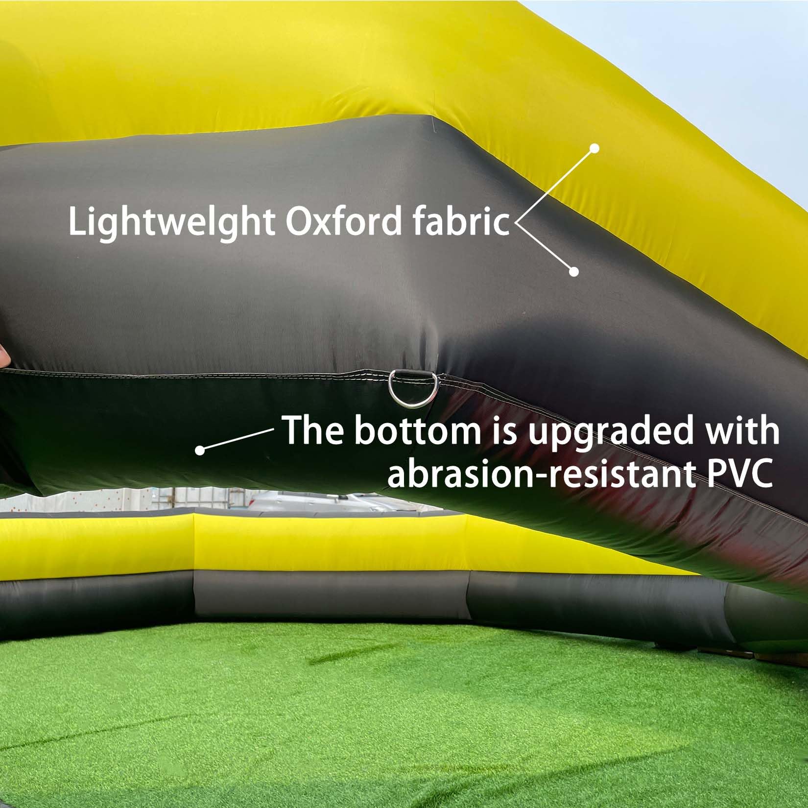 Ninghaovov 20ft gaga pit with 330W blower for quick inflation.