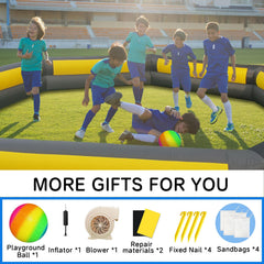 Ninghaovov gaga ball pit with removable entry Velcro for easy access.