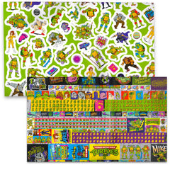 Ninja Turtles coloring book for creative travel fun